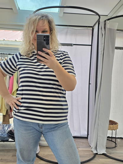 T-shirt Marine