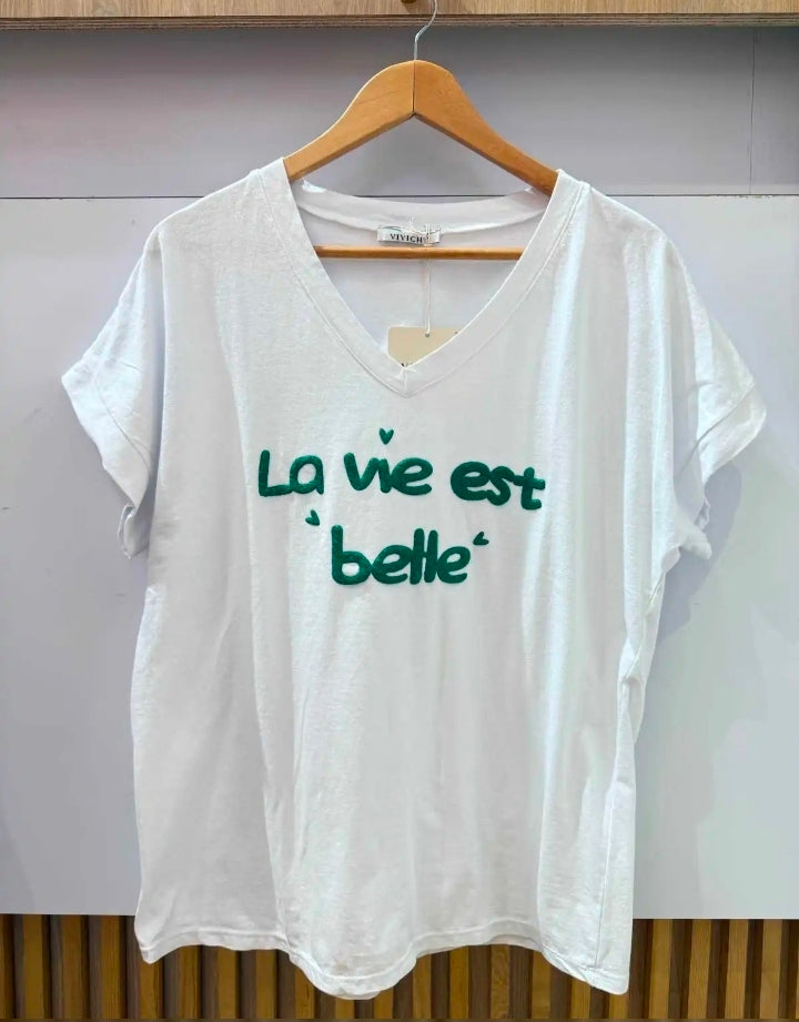 T-shirt La Vie est Belle