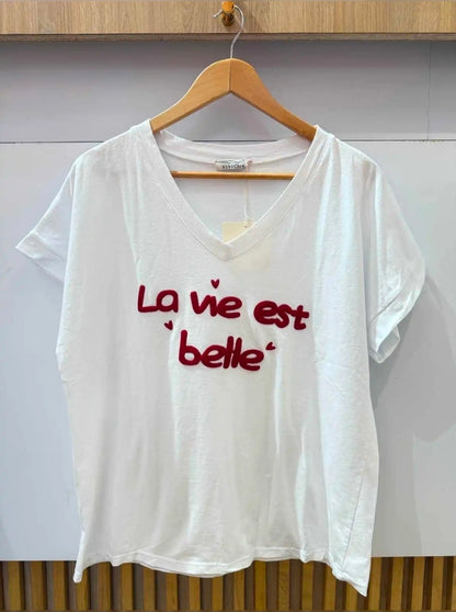T-shirt La Vie est Belle