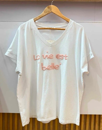 T-shirt La Vie est Belle
