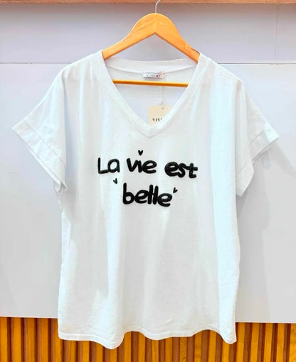 T-shirt La Vie est Belle