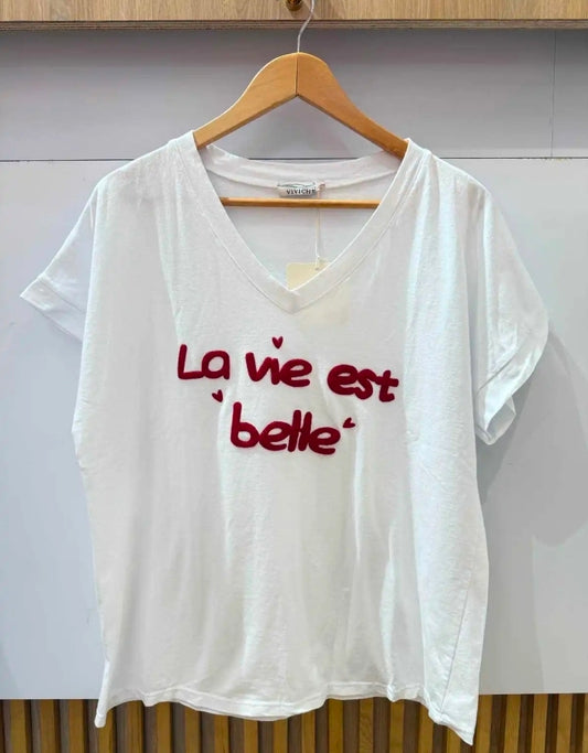 T-shirt La Vie est Belle