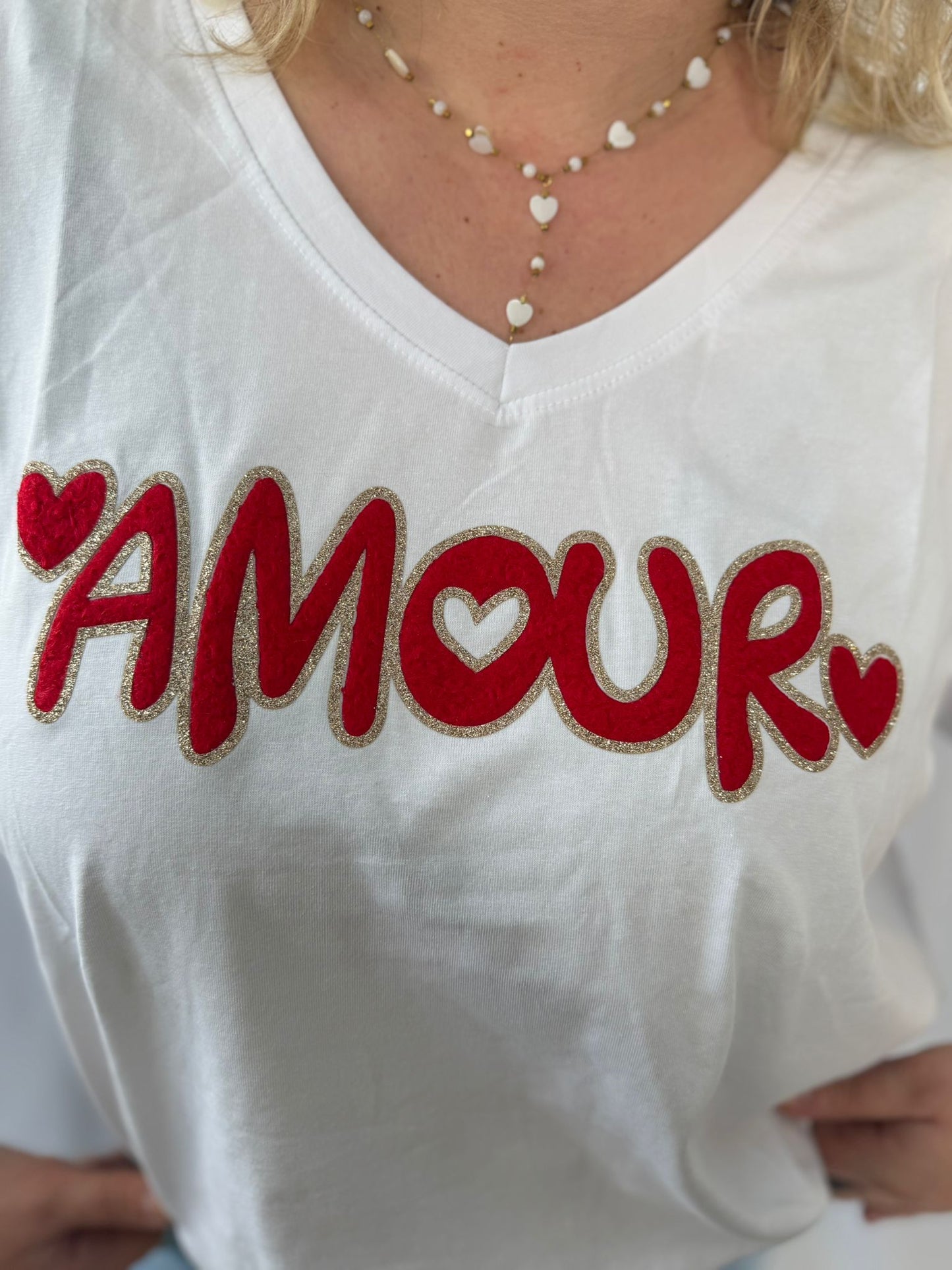 T-shirt Amour Coeur