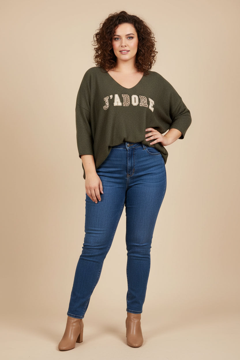 Pull j'Adore
