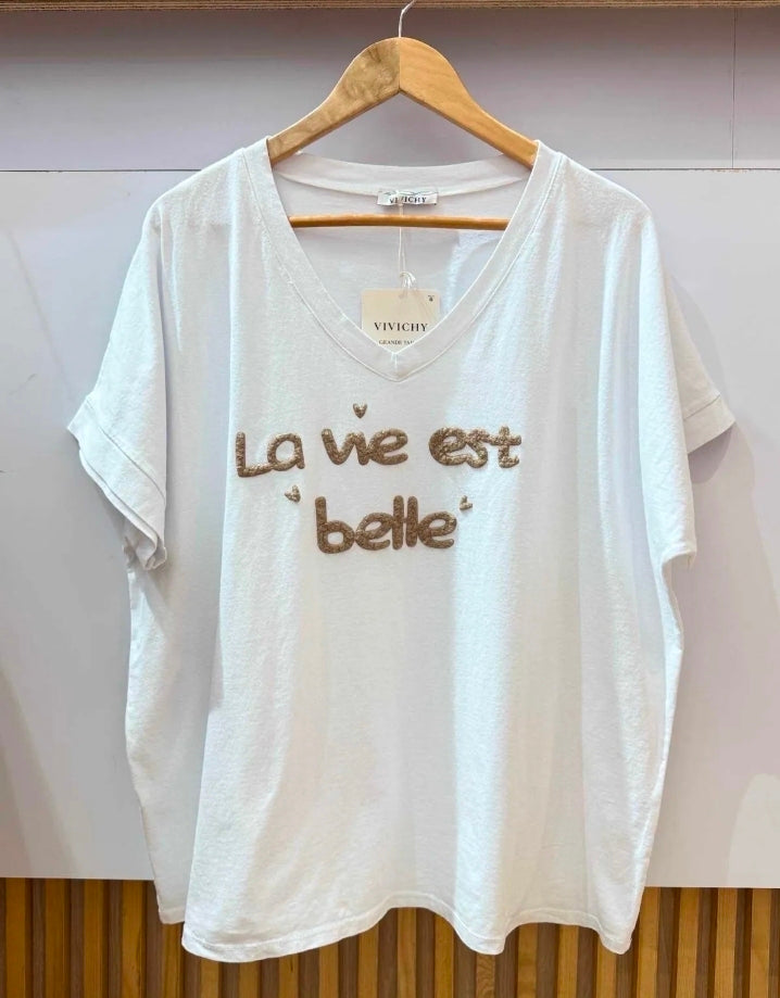 T-shirt La Vie est Belle