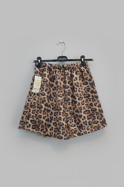 Jupe Short Léopard