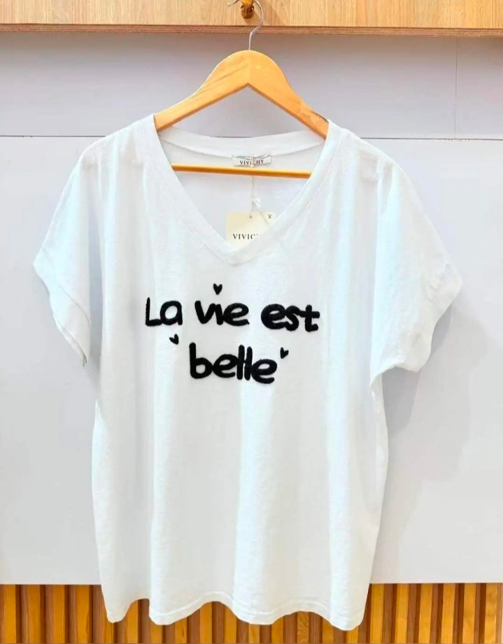 T-shirt La Vie est Belle