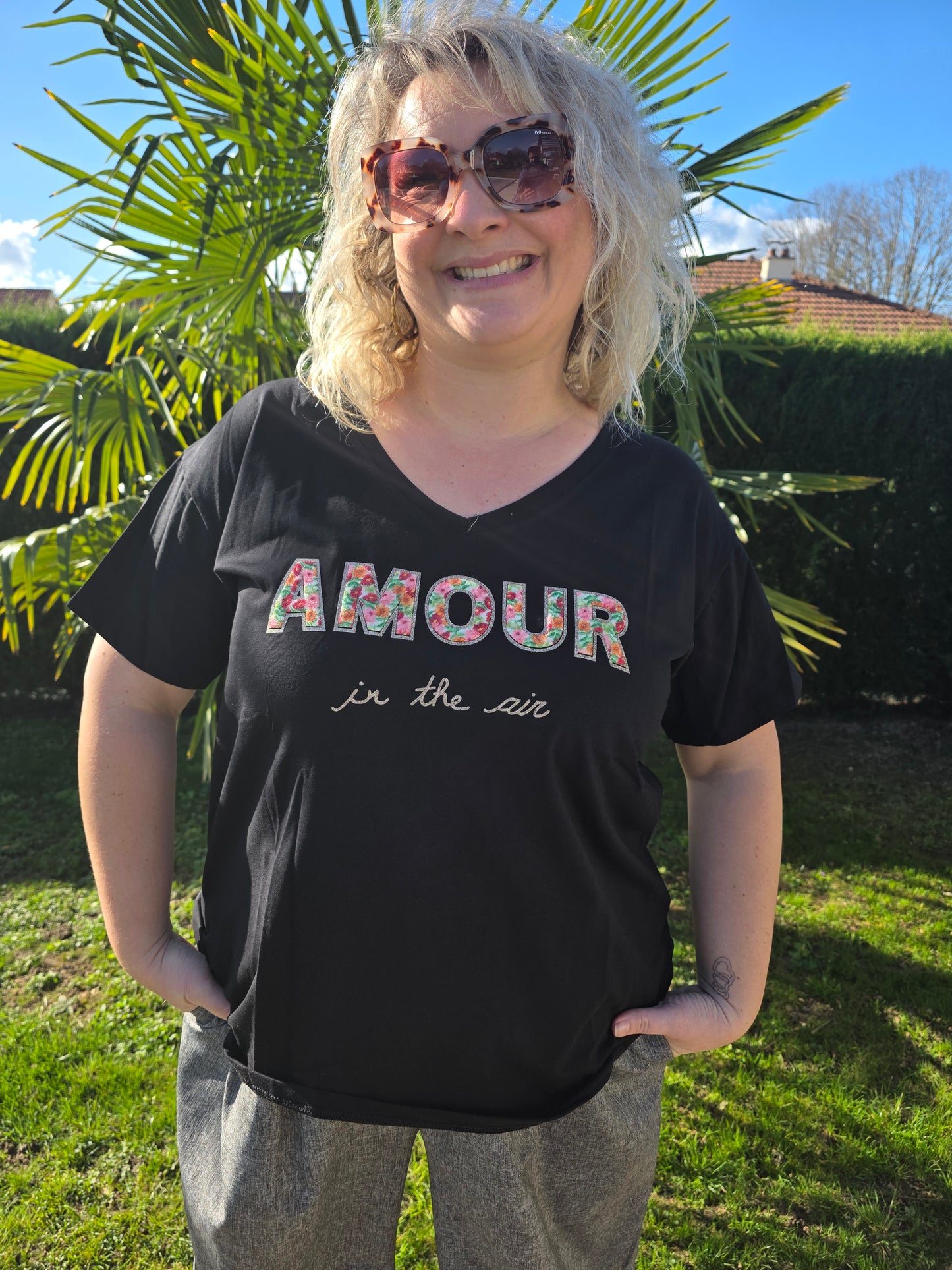 T-shirt Amour-F