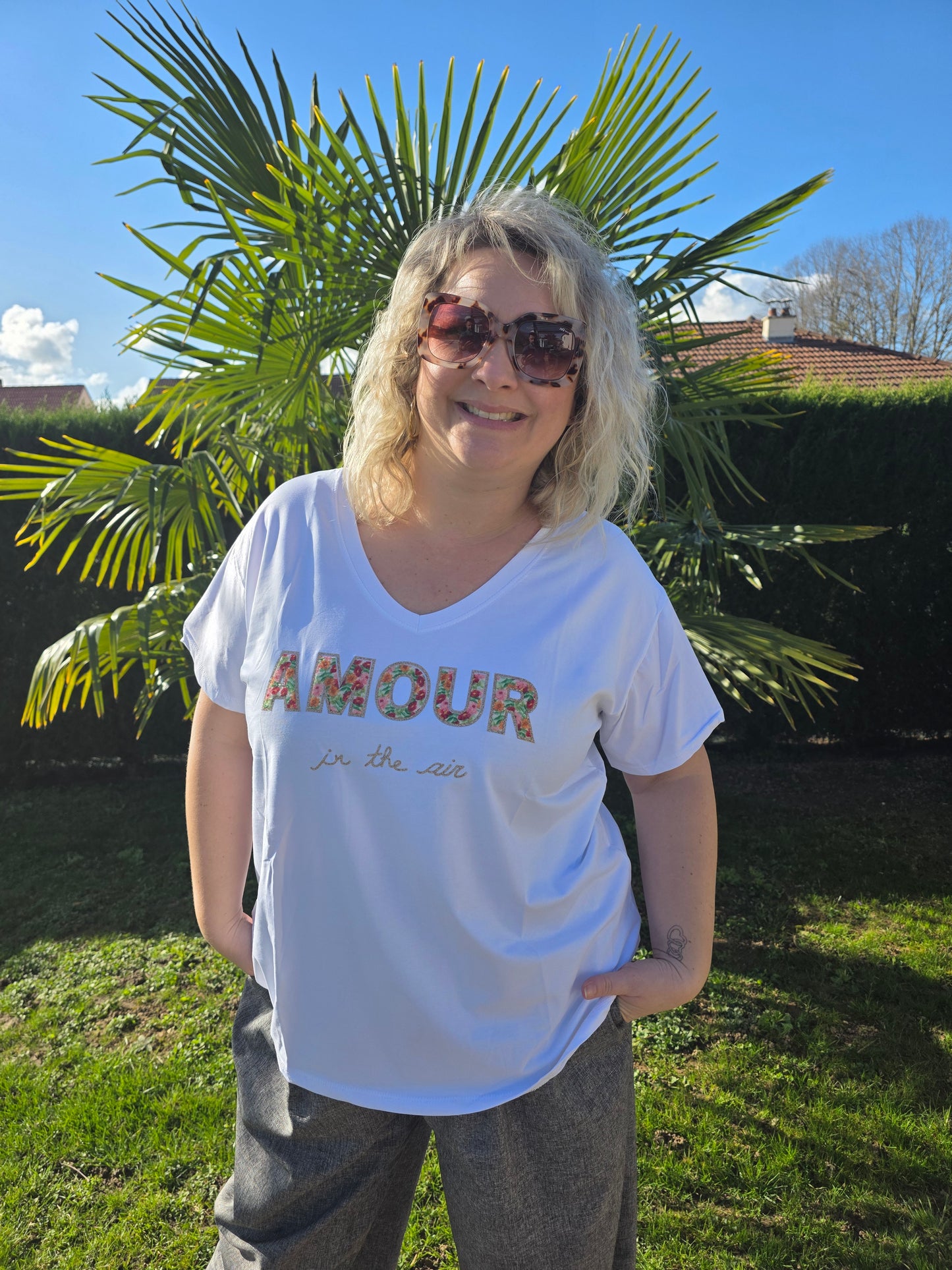 T-shirt Amour-F