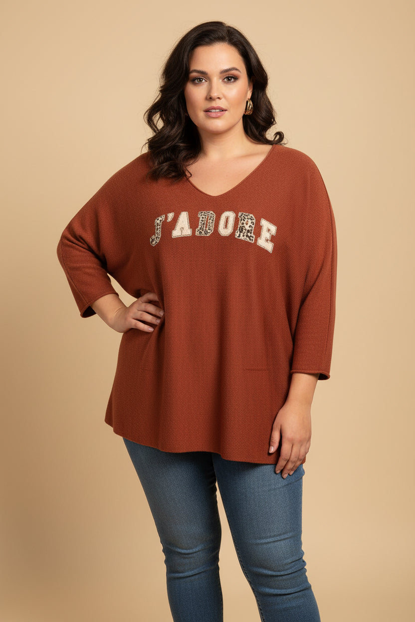 Pull j'Adore