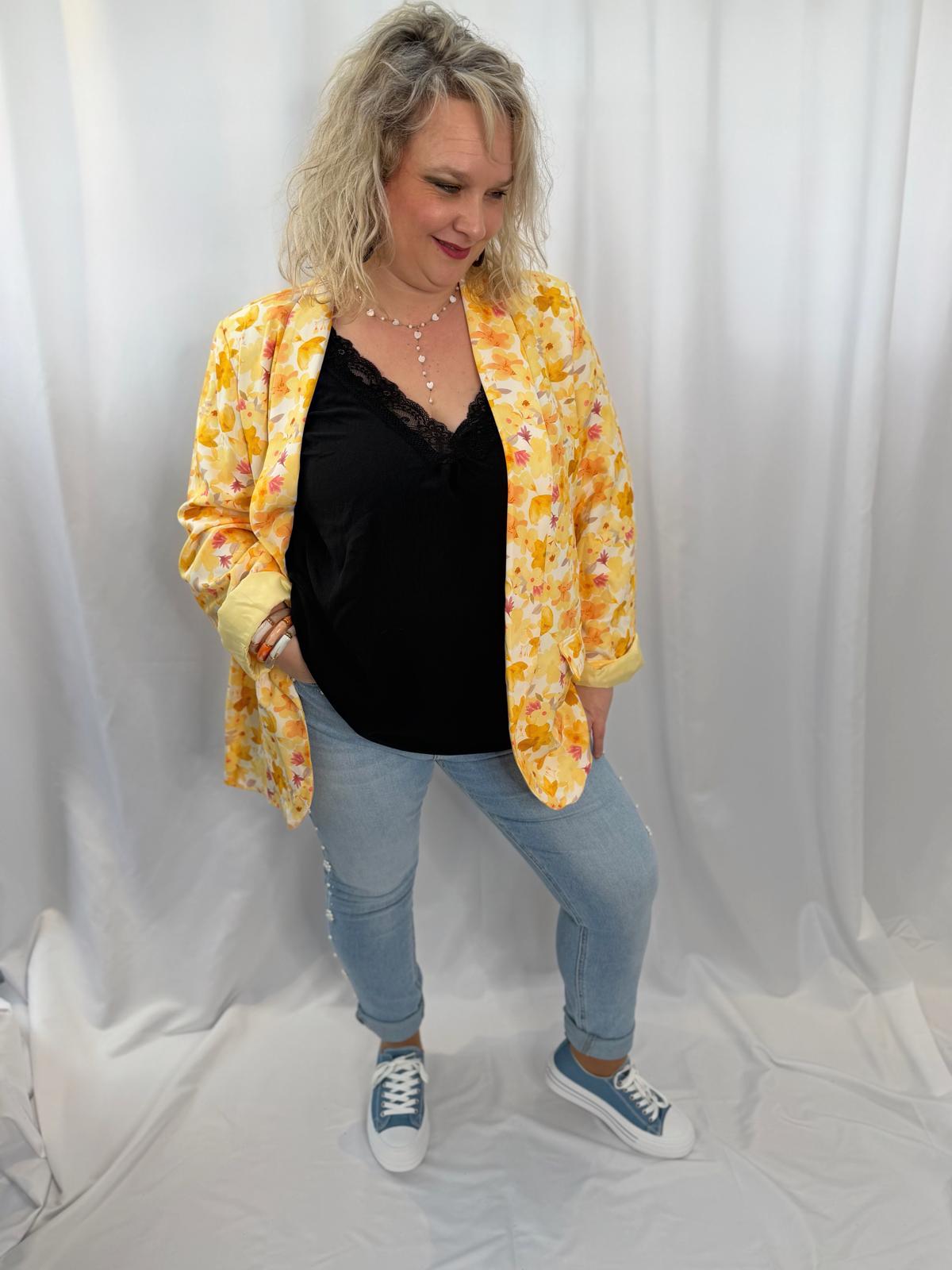 Blazer Fleurs