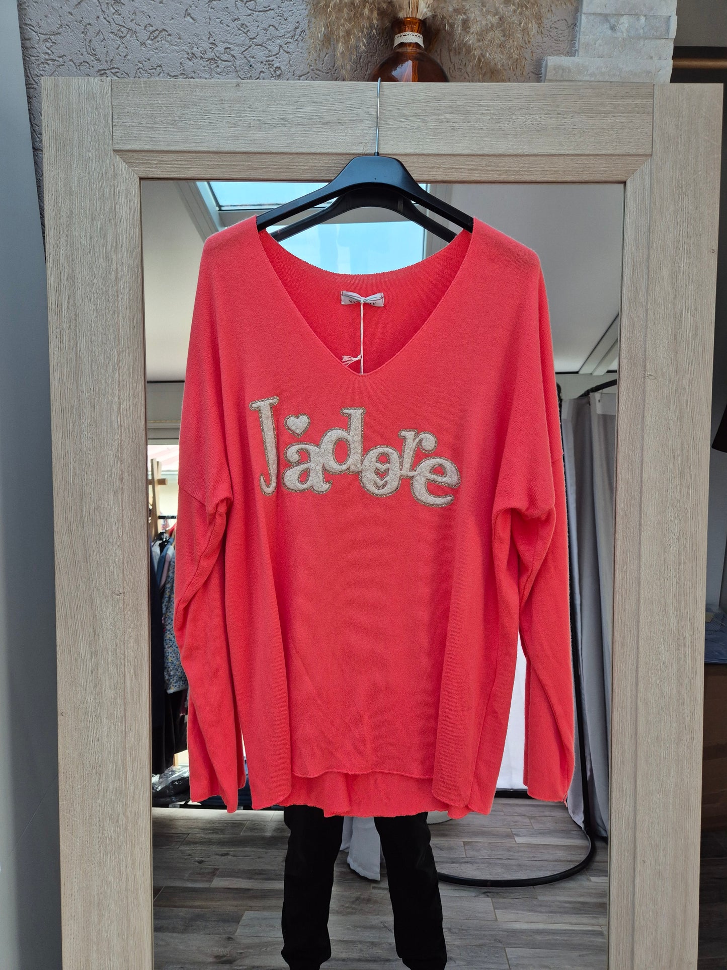 Pull "J'adore"
