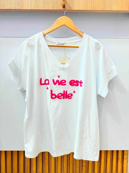 T-shirt La Vie est Belle