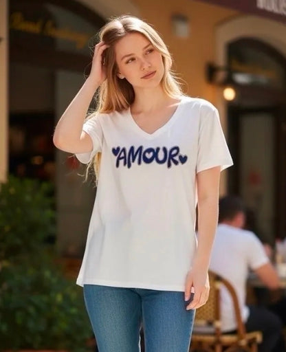T-shirt Amour Coeur