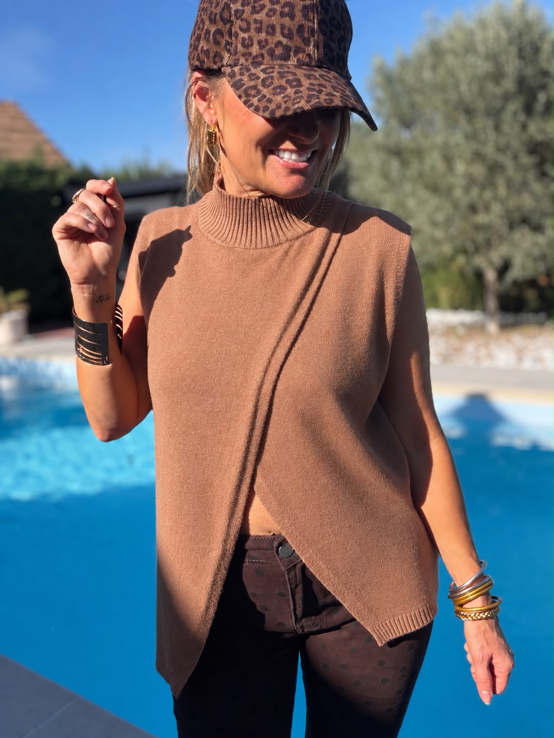 Pull sans manche