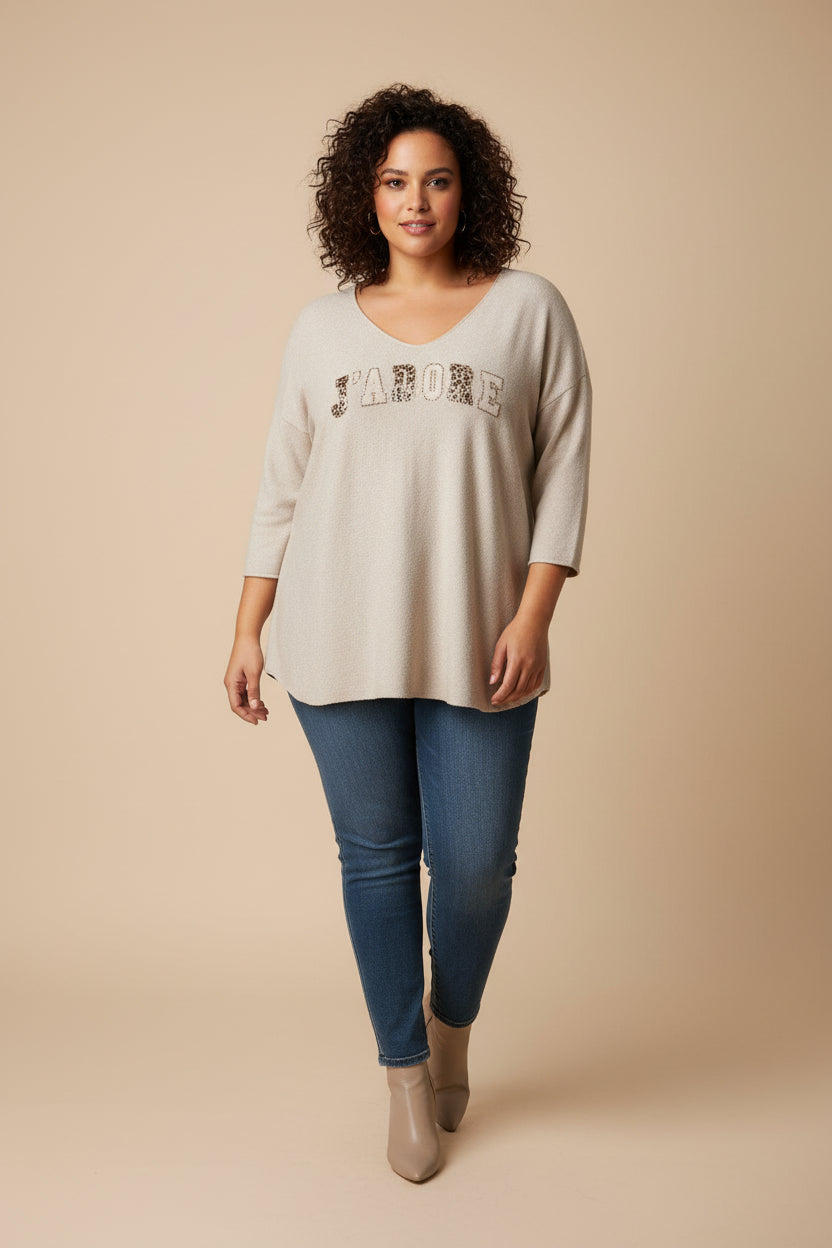 Pull j'Adore