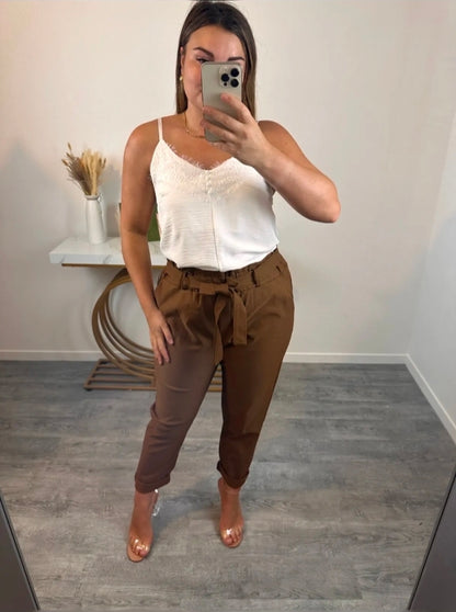 Pantalon Carotte