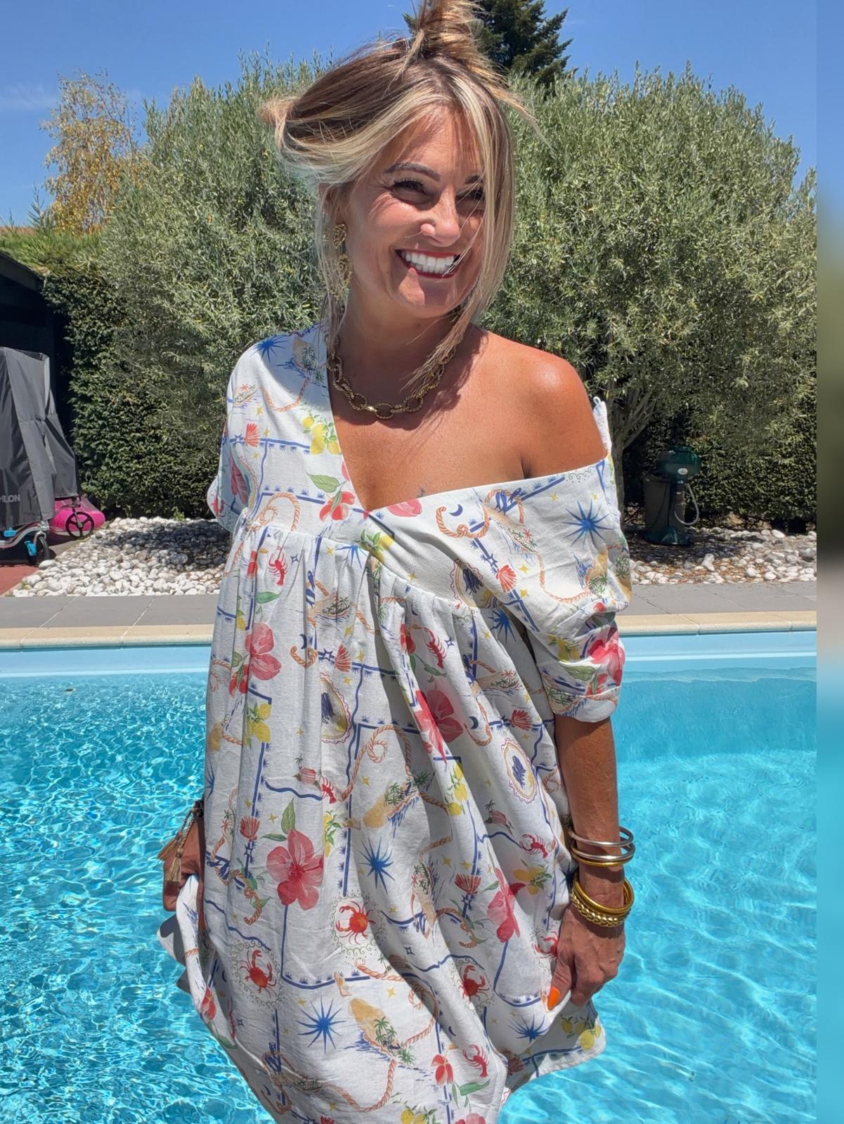 Robe short Floria